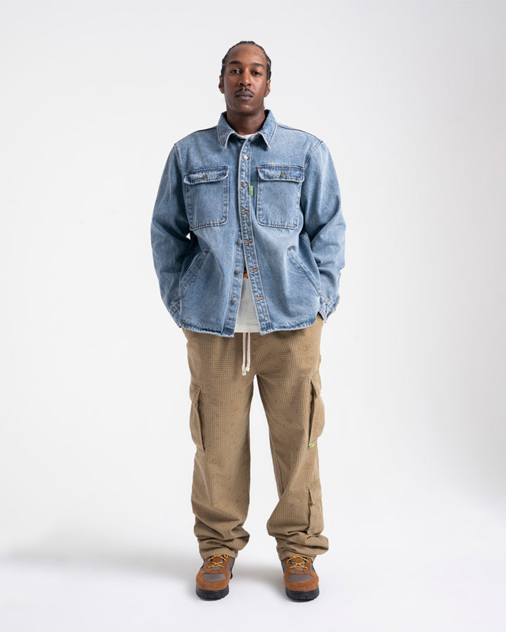 THIRD EYE DENIM OVERSHIRT