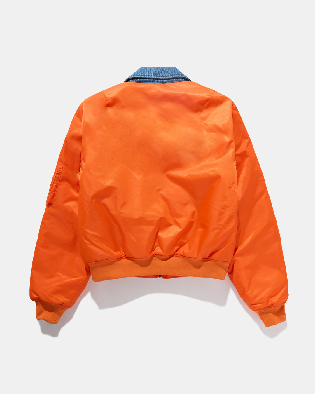 CONTRAST FLIGHT JACKET