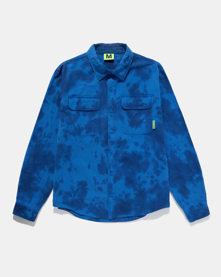 DYED LONG SLEEVE WORKER SHIRT