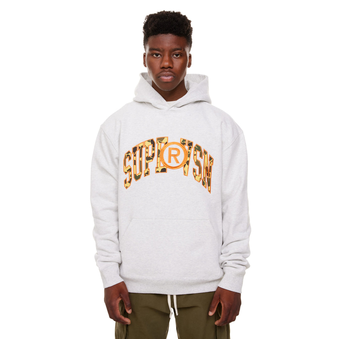 COLLEGIATE CAMO HOODIE