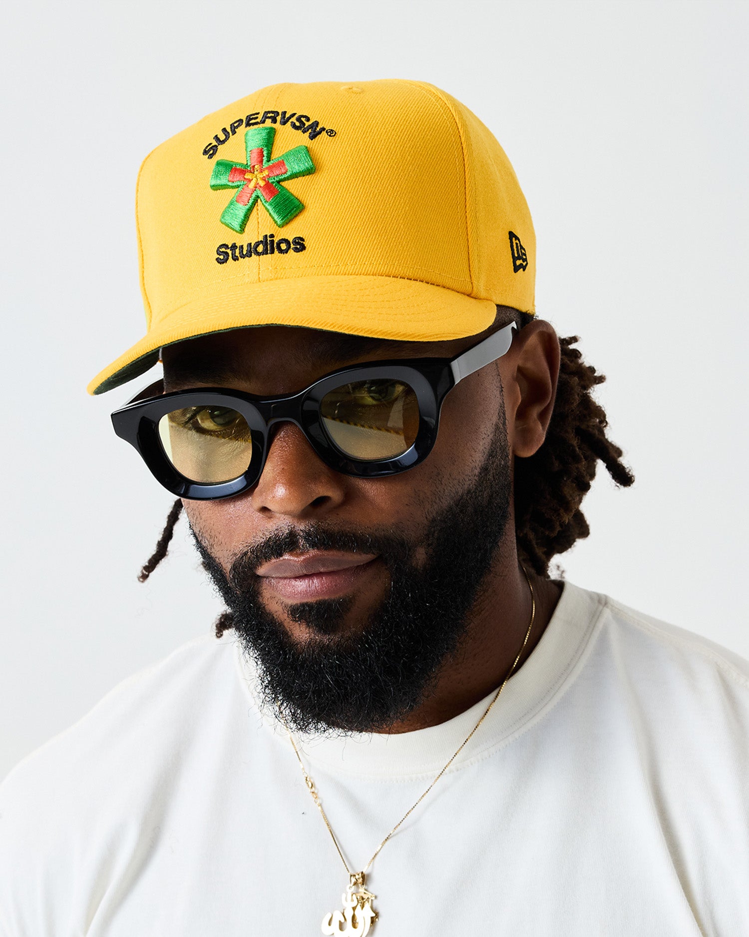 SEtt’s 　F.C.R.B NEW ERA EXPLORER WAIS STARBURST NEW ERA 59/50 (MUSTARD) – Supervsn Studios