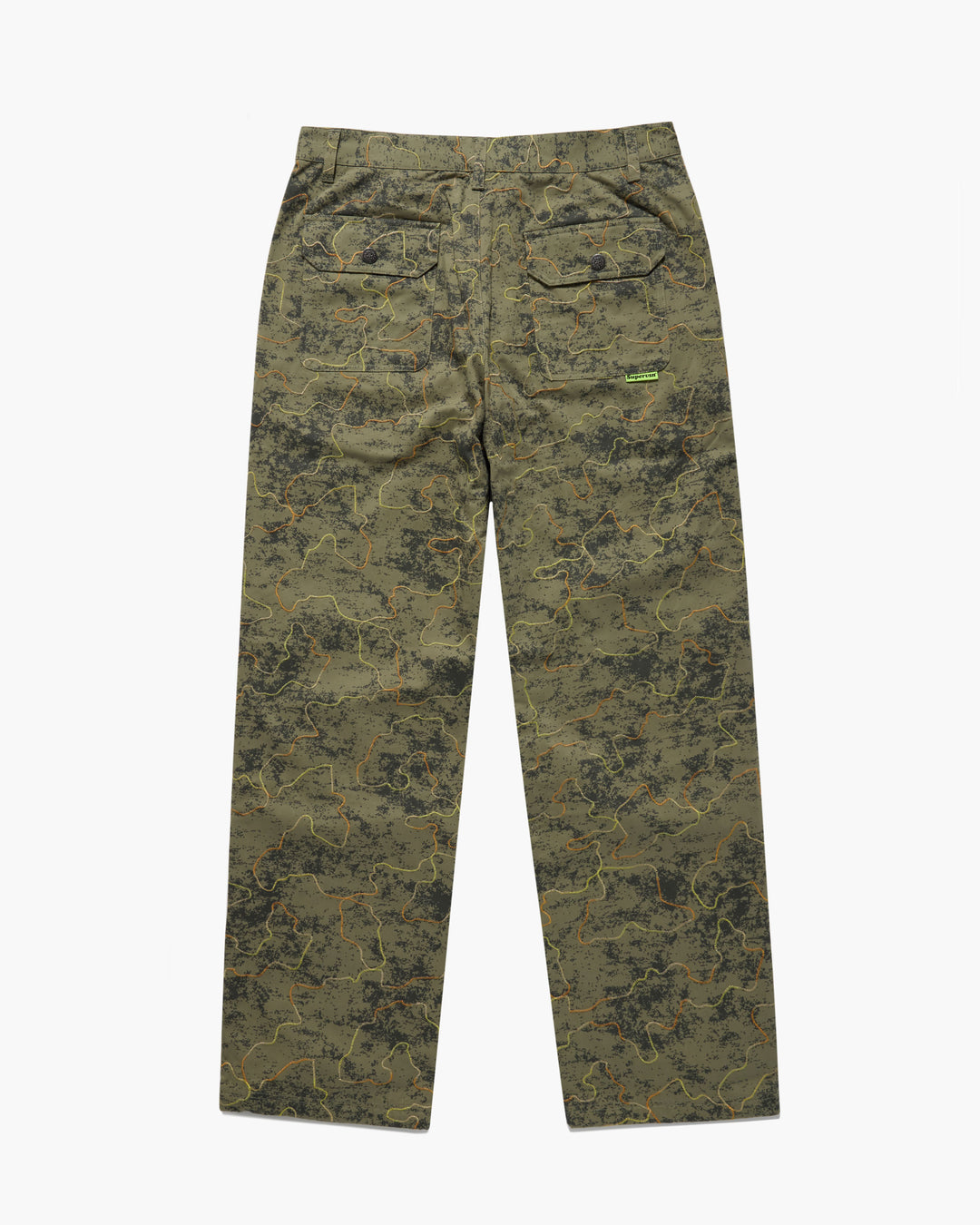 EMBROIDERED CAMP PANT