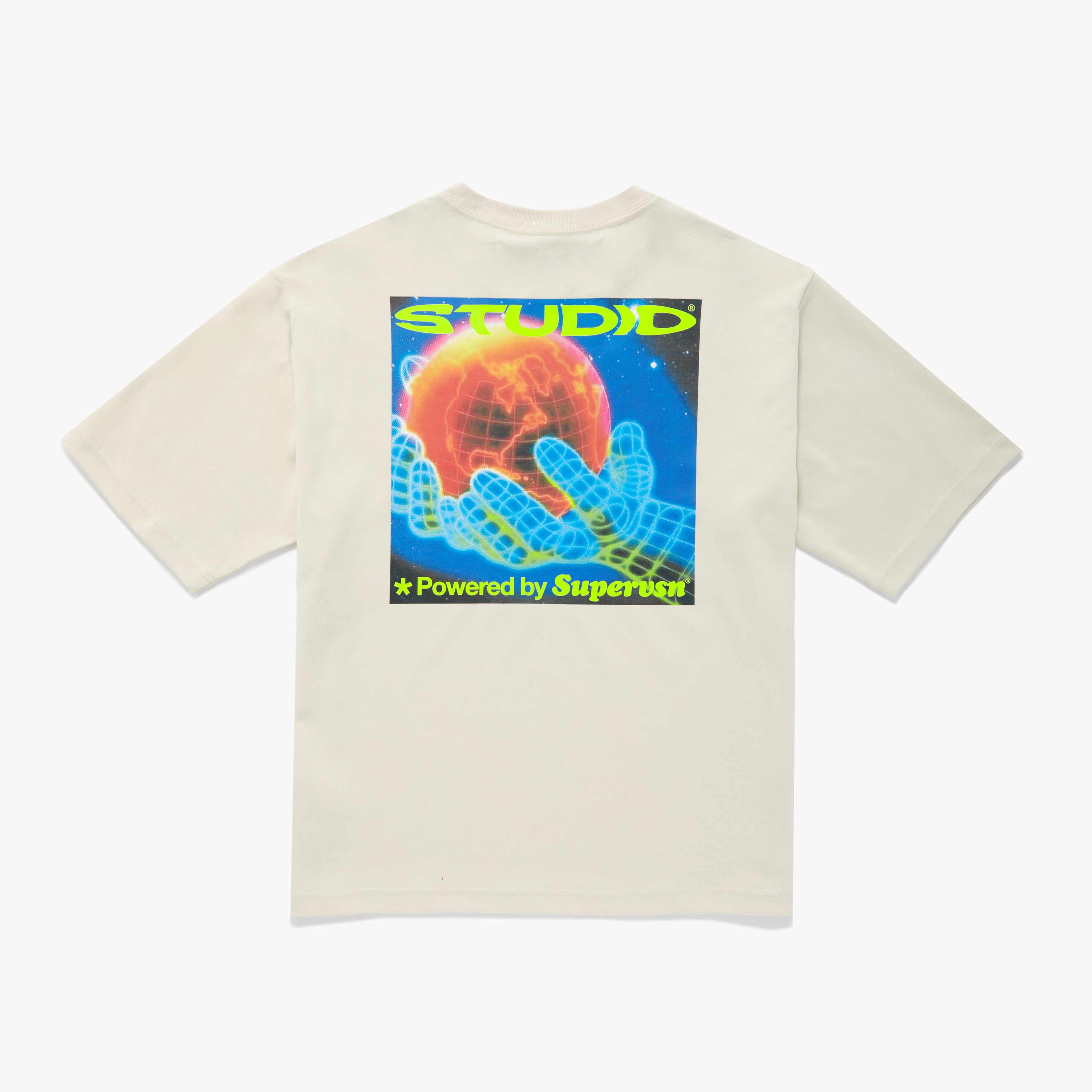 STUDIO HANDLE WITH CARE TEE (SAND)