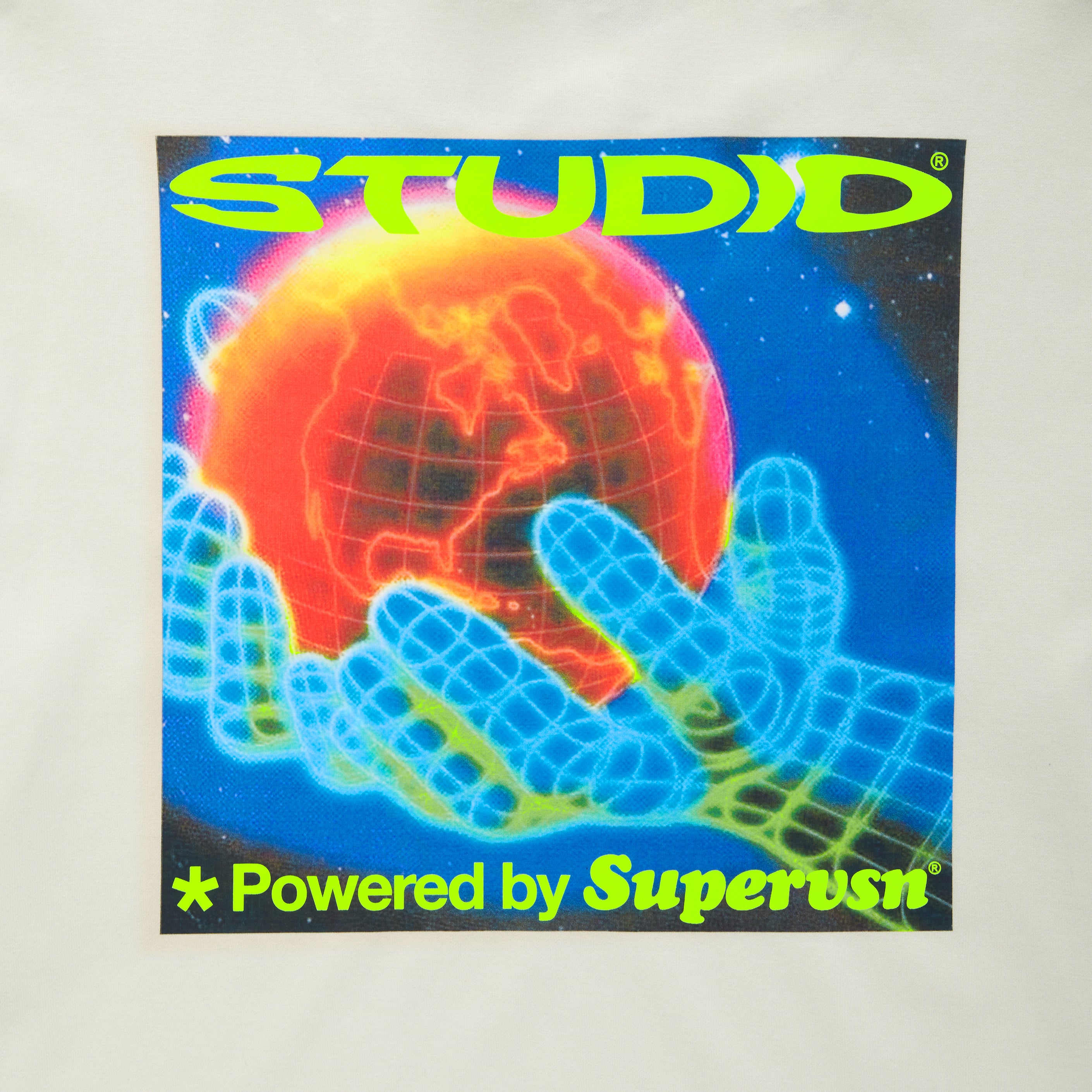 STUDIO HANDLE WITH CARE TEE (SAND)