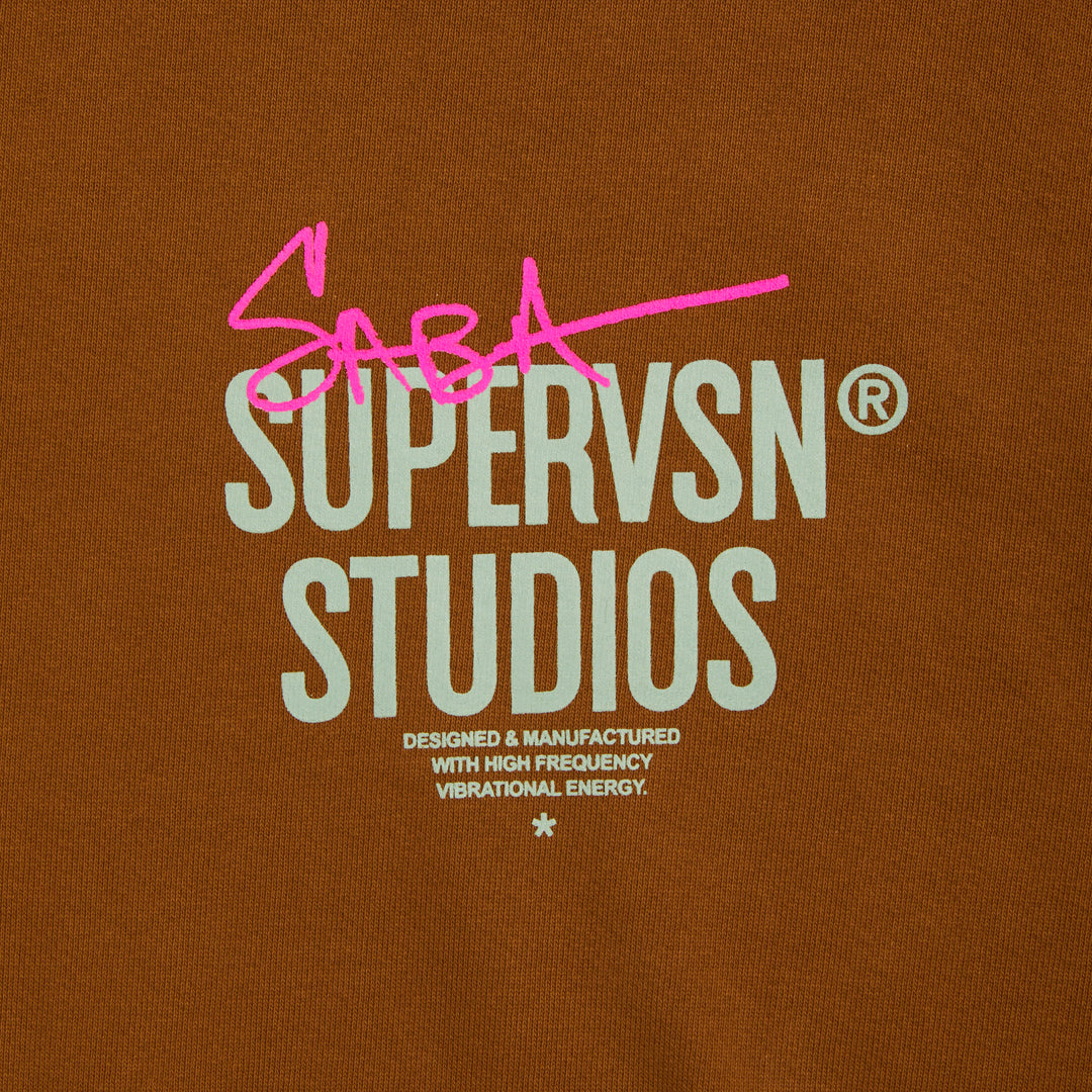 SPACEMAN & FLOWERS CREWNECK