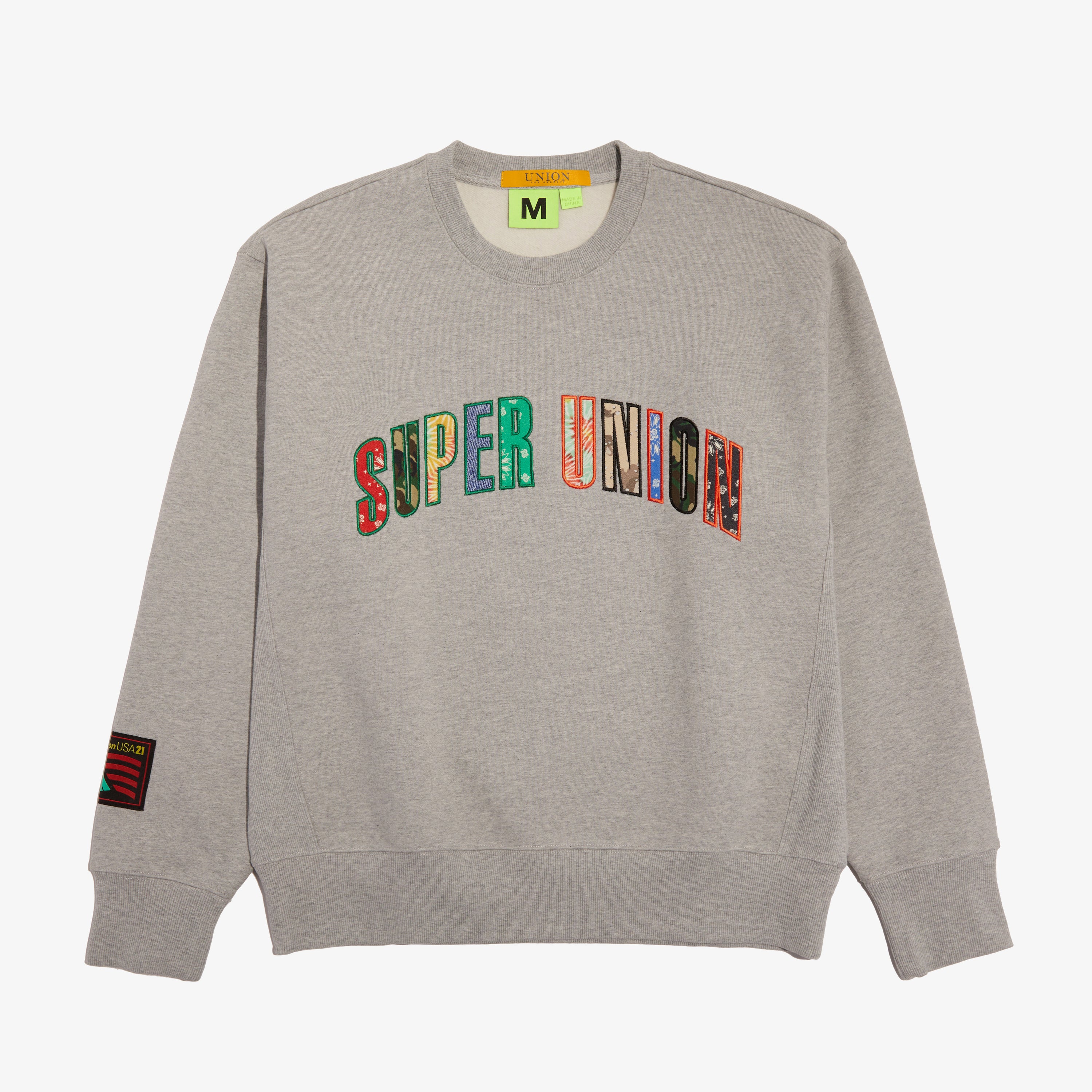 SUPERUNION CREWNECK (GREY)