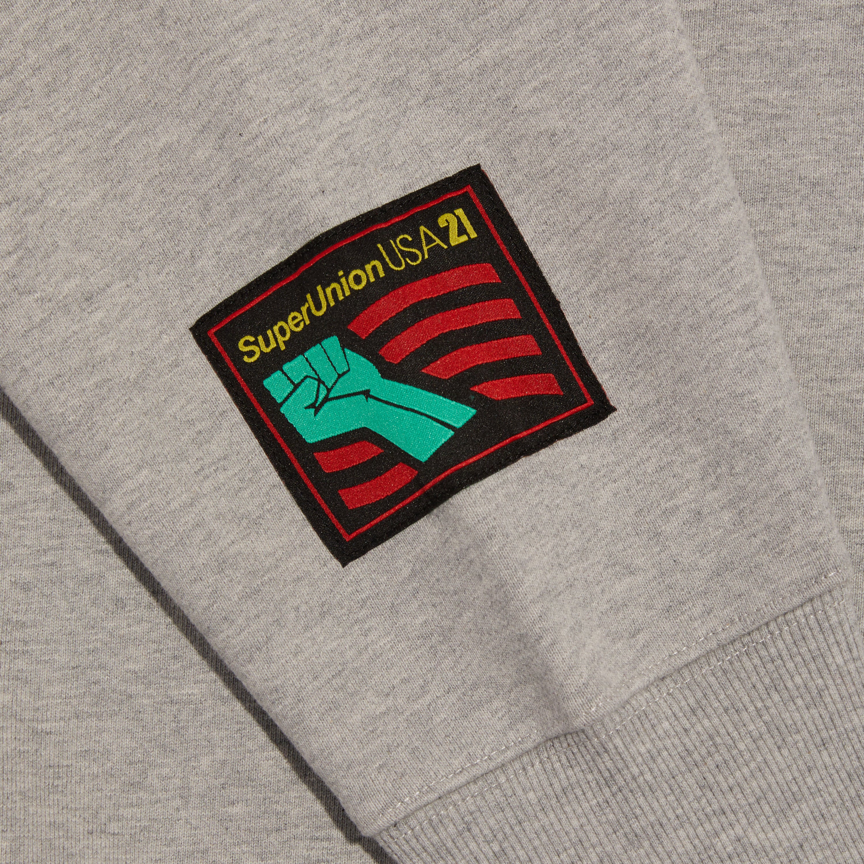 SUPERUNION CREWNECK (GREY)