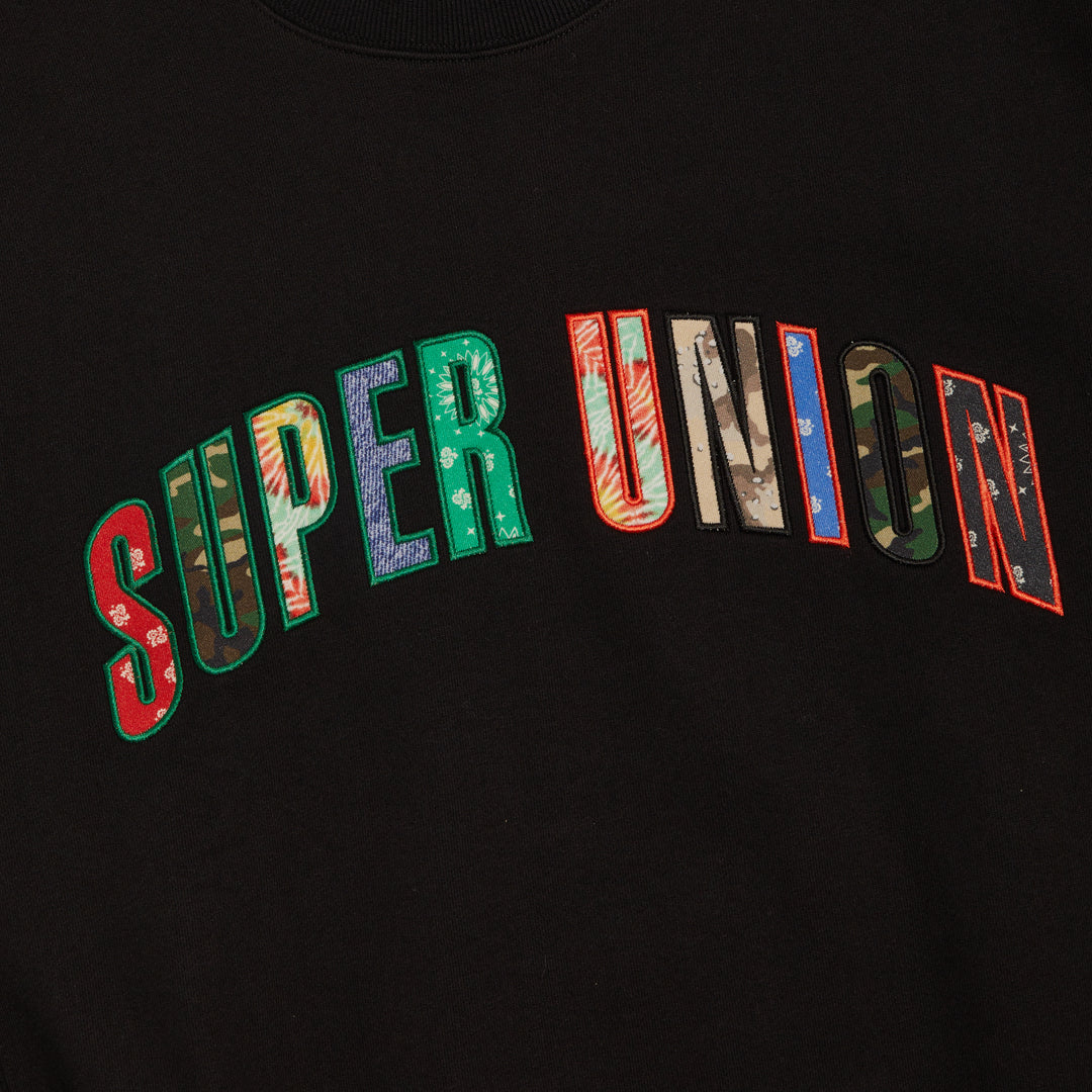 SUPERUNION CREWNECK (BLACK)
