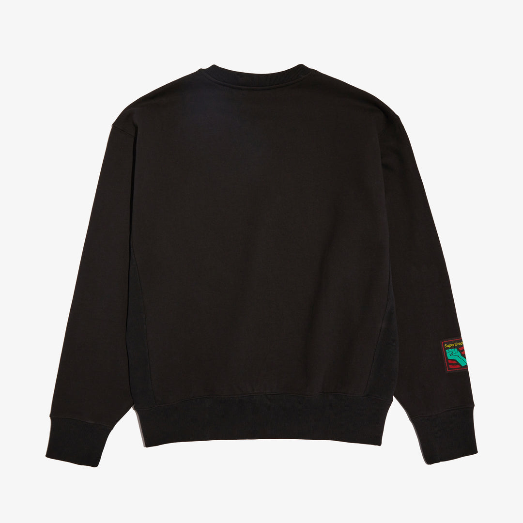 SUPERUNION CREWNECK (BLACK)