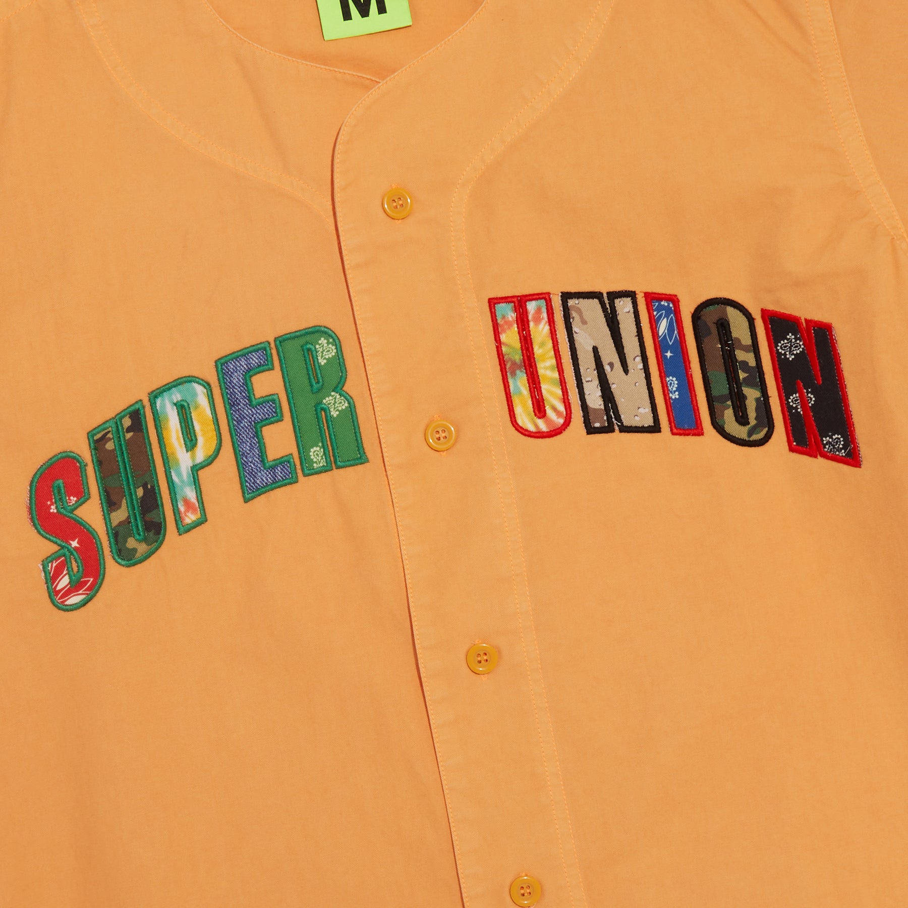 SUPERUNION BASEBALL JERSEY (ORANGE) – Supervsn Studios