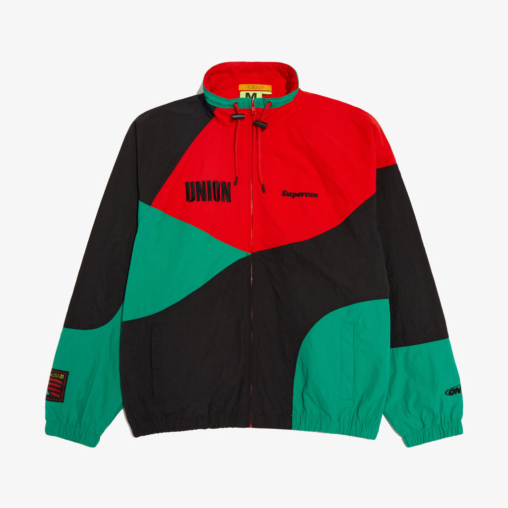 SUPERUNION DOJO TRACK JACKET (RED) – Supervsn Studios