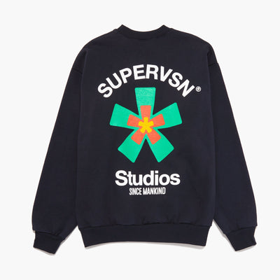 STARBURST CREWNECK (BROWN) – Supervsn Studios