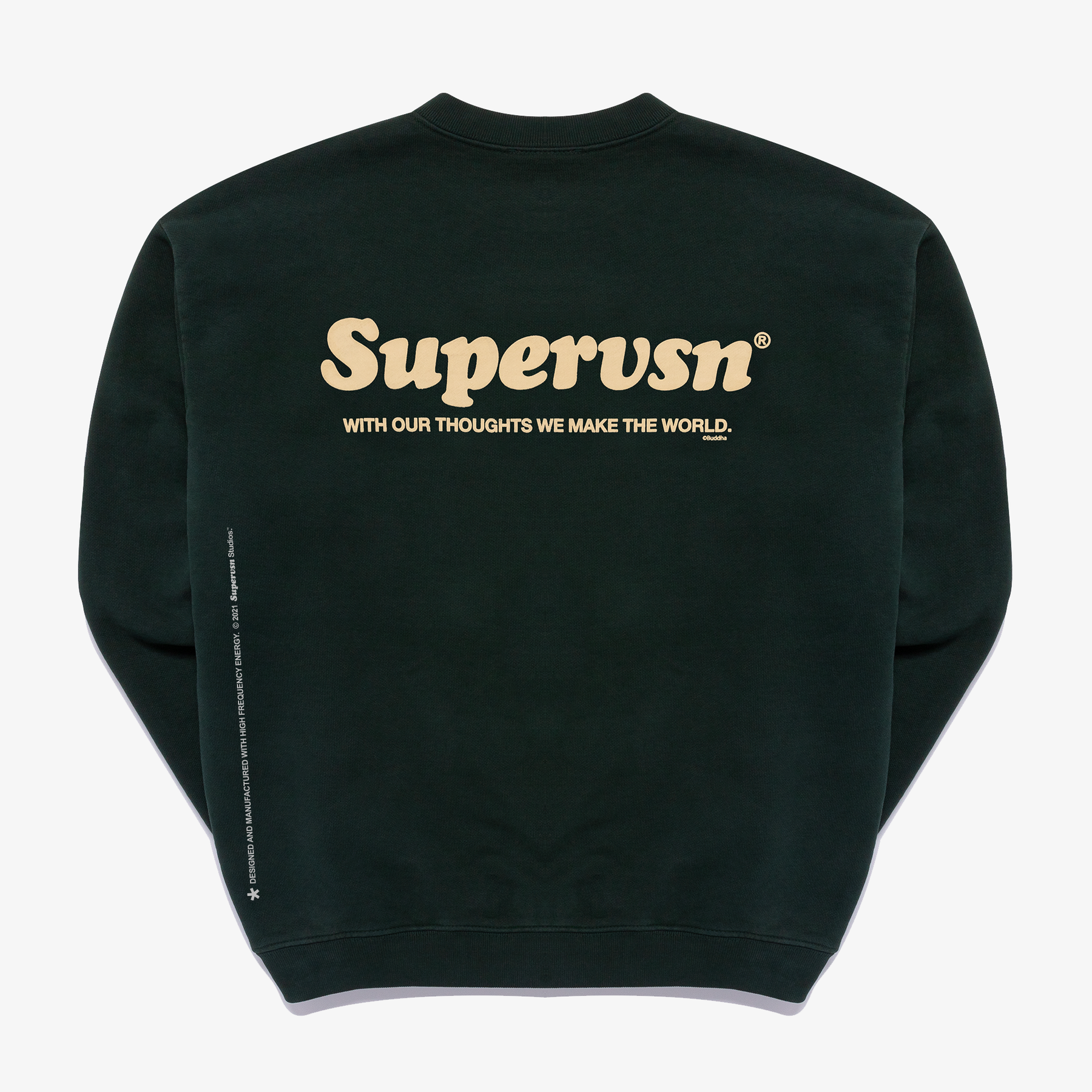 THINKING DIFFERENT CREWNECK (FOREST GREEN) – Supervsn Studios