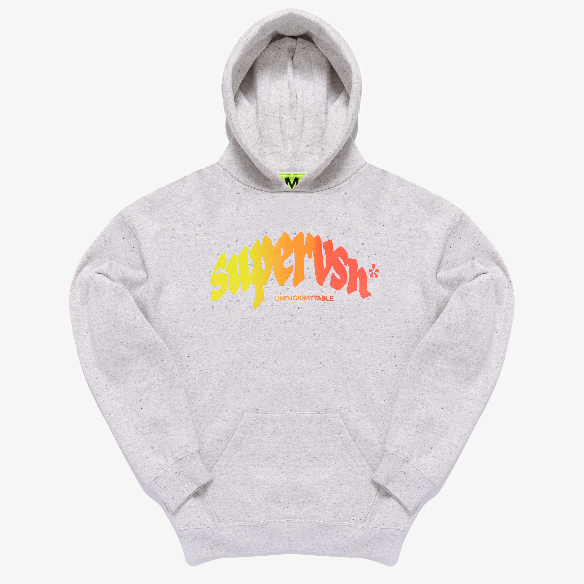 LEGEND CRYSTAL HOODIE (HEATHER GREY)
